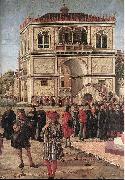 The Ambassadors Return to the English Court (detail) fdg CARPACCIO, Vittore